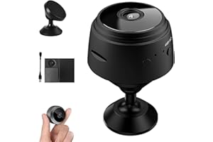 Magnetic Mini Camera, 1080p HD Magnetic Mini Wireless WiFi Cameras, App Remote with Night Vision for Home Indoor Outdoor (1Pc