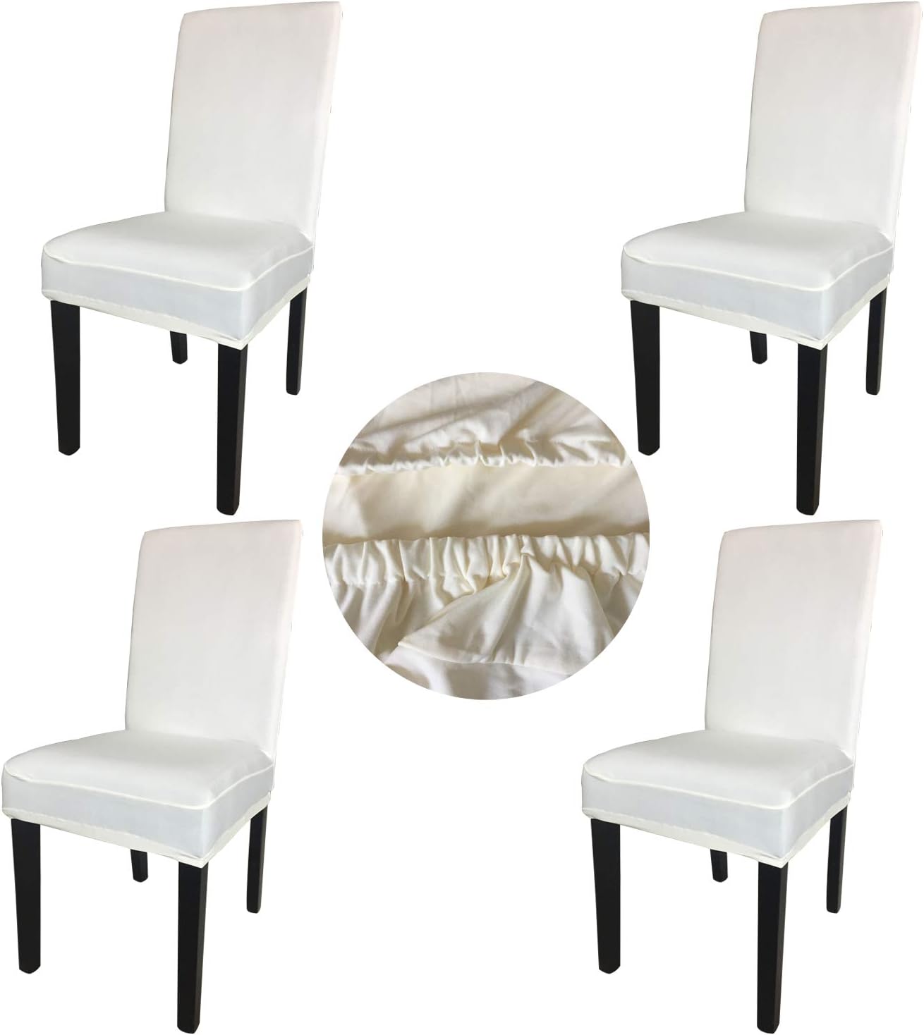 Best wedding chair covers cream