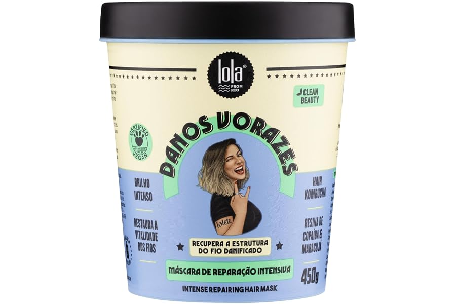 Danos Vorazes Máscara de Tratamento 450g , Lola Cosmetics