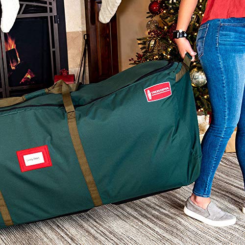 [Rolling Duffle Bag Tree Storage Bag] Big Wheeled 9 Foot Christmas