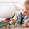 GuassLee Realistic Dinosaur Figure Toys - 6 Pack 7” Large Size Plastic Dinosaur set for Kids and Toddler Education…