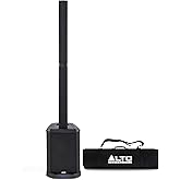 ALTO TS112C 1200W Powered Column Array PA Speaker System with 5-Channel Digital Mixer, Bluetooth and App Control for DJs, Band and Musicians, Venues or Events