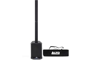 ALTO TS112C 1200W Powered Column Array PA Speaker System with 5-Channel Digital Mixer, Bluetooth and App Control for DJs, Band and Musicians, Venues or Events