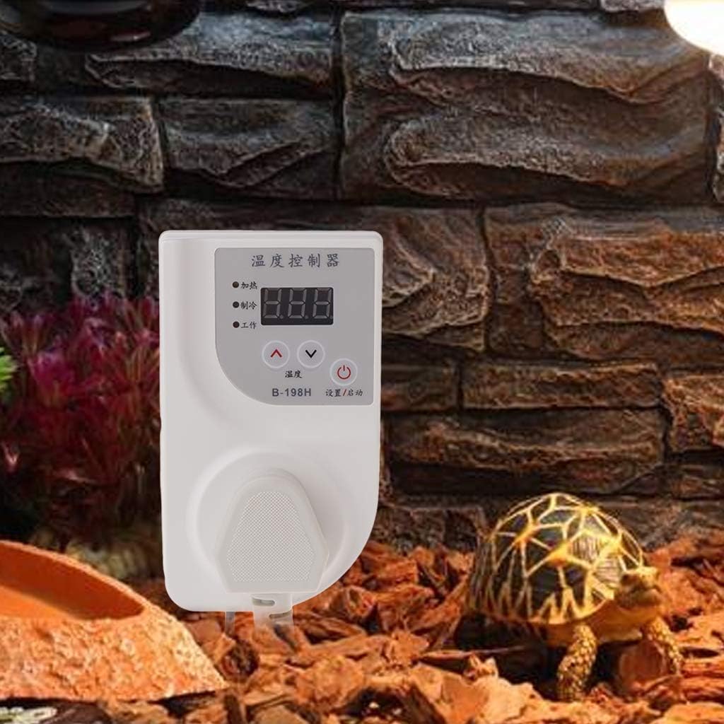 ❤LCD Digital Thermostat Fish Tank Reptile Incubator Temperature Controller Smart
