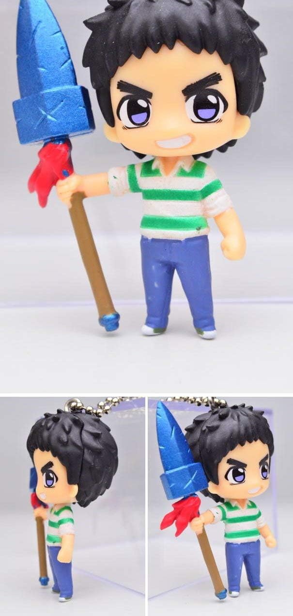 Ushio and Tora: Ushio Swing Mascot Figure Keychain ~ Ushio Aotsuki with Beast Spear Normal Form