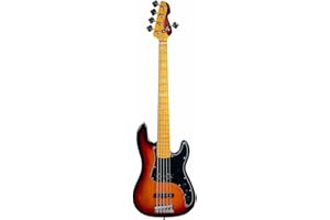 Markbass MB-GV-5-GLOXY-3TSNB-PASS, 5 string electric bass guitar