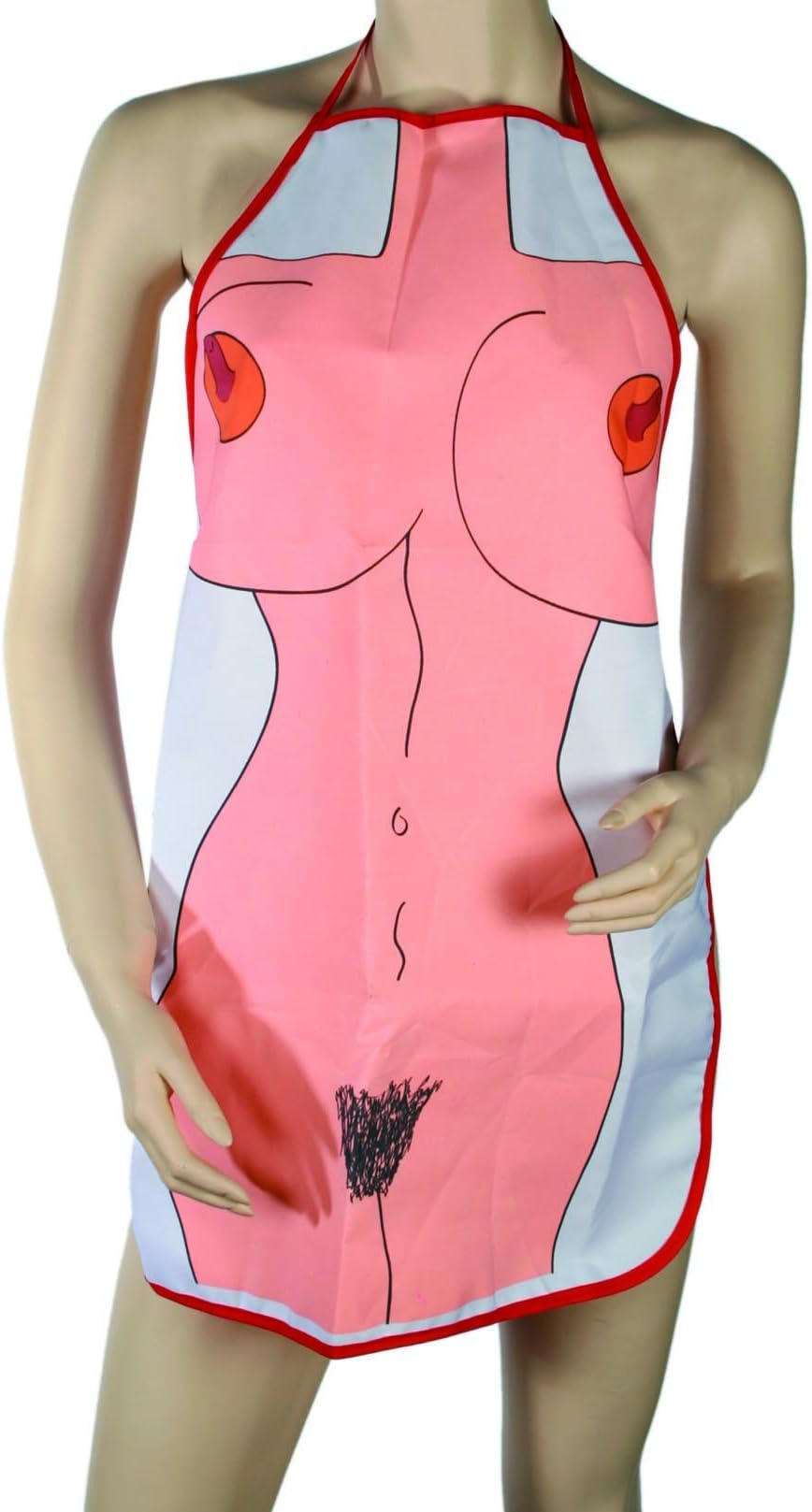 Sexy Female Cooking Apron - Novelty Gift for Women, Ladies Great Present Ideal for Christmas & Birthdays