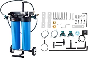 VEVOR Deionized Water System for Car Wash, Premium Water Deionizer for Car Washing with Integrated TDS Meter, Spotless Water Spot Remover Filter with Dual Outlet Mode, Fit for Cars/RVs/Motorcycles