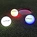 GoBright Red, White, and Blue LED Light Up Golf Balls - Ultra Bright Glow in The Dark Night Golf Balls (Pack of 3)