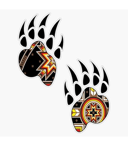 Grizzly Bear Paw Print Brown Bear Vinyl Decal Sticker Car Truck Wall - Canada