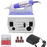 Upgraded Nail Drill Electric Nail File, JD700 Nail Drills for Acrylic Nails Professional 30000RPM Manicure Pedicure Grinding Tools Acrylic Nail Drill for Nail Dip Kit Acrylic Powder Poly Nail Gel B-01