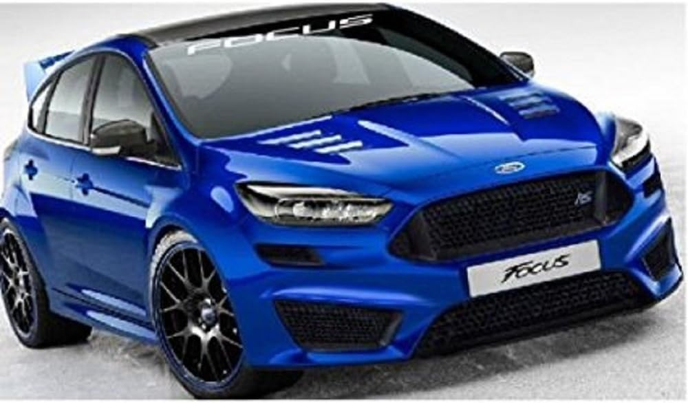 Amazon Com Ford Focus Windshield Decal White Automotive