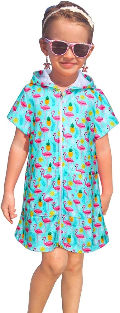 zipper swim cover up