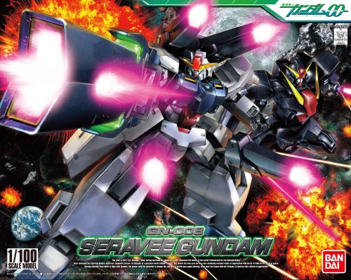 Bandai Hobby #16 Seravee Gundam 1/100, Bandai Double Zero Action Figure