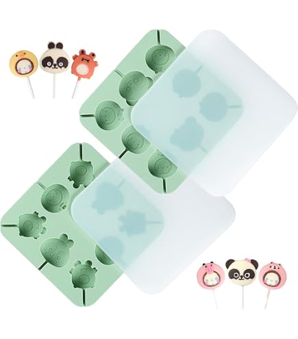 Silicone Popsicle Molds With Animal Shapes - 6 Pops, Boat Theme, BPA-Free, Kids Ice Cream Molds