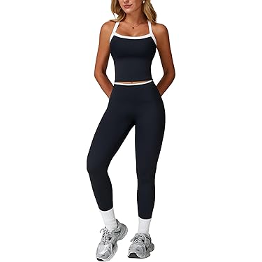 Amazon Best Sellers: Best Women's Workout Top & Bottom Sets