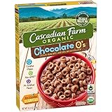 Cascadian Farm Cereal Organic Cereal, Chocolate O's, 10.2 Ounce