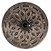 NatureFun Patio Umbrella Stand Base Resin Bronze 19.5-Inch 32lbs