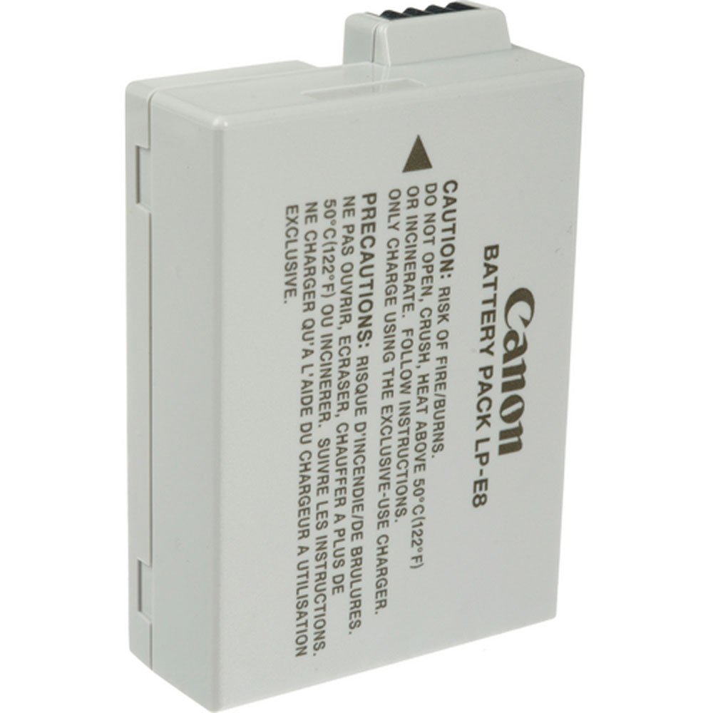 Canon Battery Pack LP-E8 for Canon EOS 550D and EOS 600D