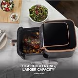 Ninja Air Fryer MAX PRO 6.2L AF180UKCP Black Copper | 6 Functions, Large Square view 4