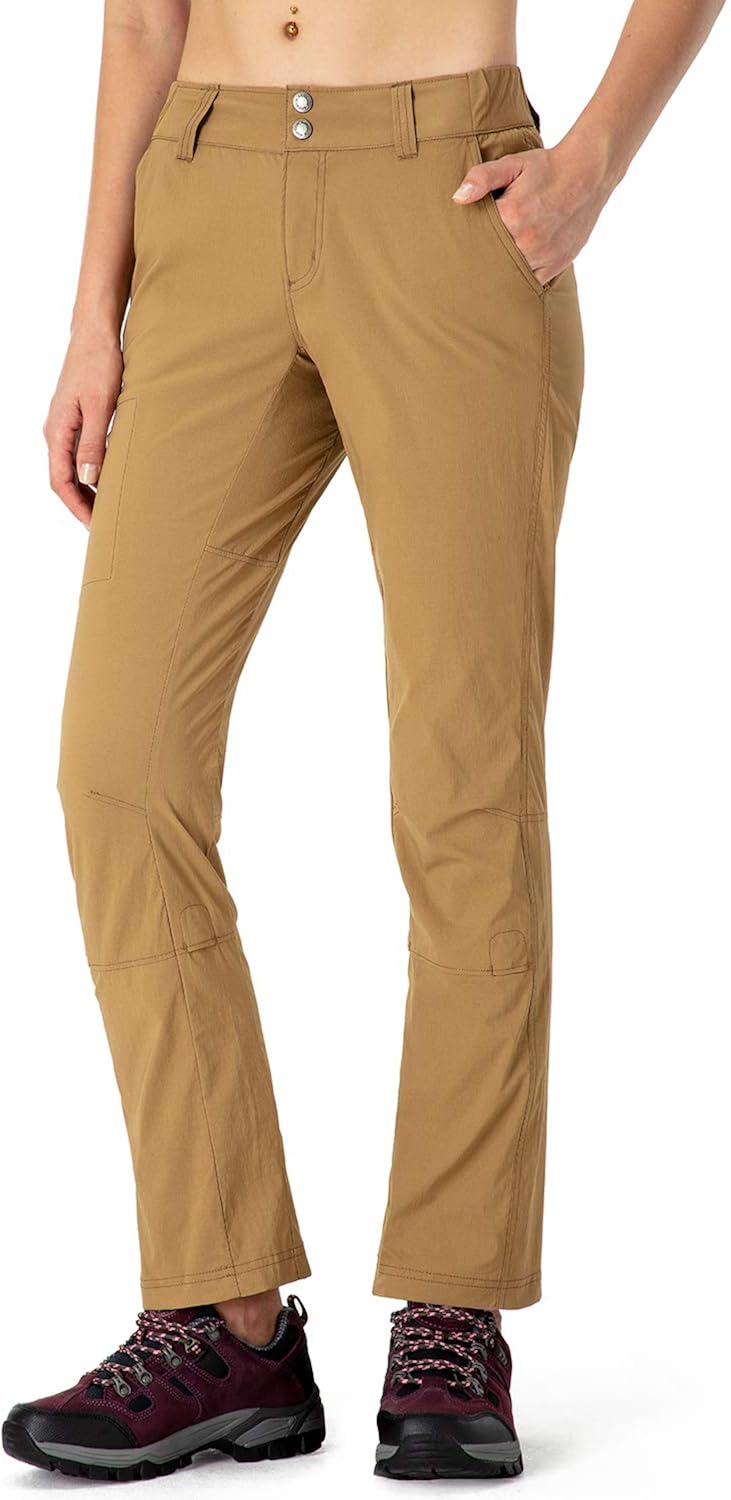 Naviskin Women's Quick Dry UPF 50+ Trail Pants Lightweight Hiking Outdoor Cargo Pants Water Resistant: Clothing