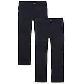 The Children's Place Boys Stretch Relaxed Straight Chino Pants, Multipacks
