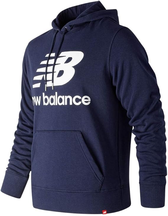 New Balance Men Hoodies MT83585 Blue XL Amazon.co.uk Clothing