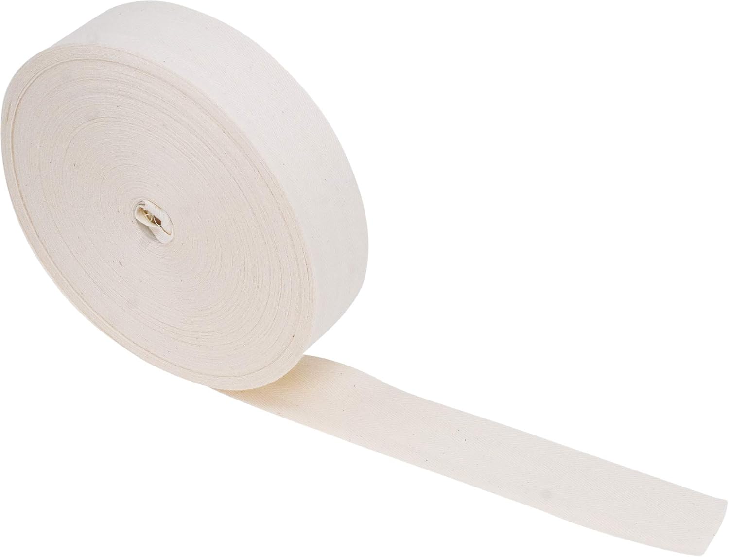 Cotton Twill Tape Ribbon, Herringbone Tape for Sewing, Seaming