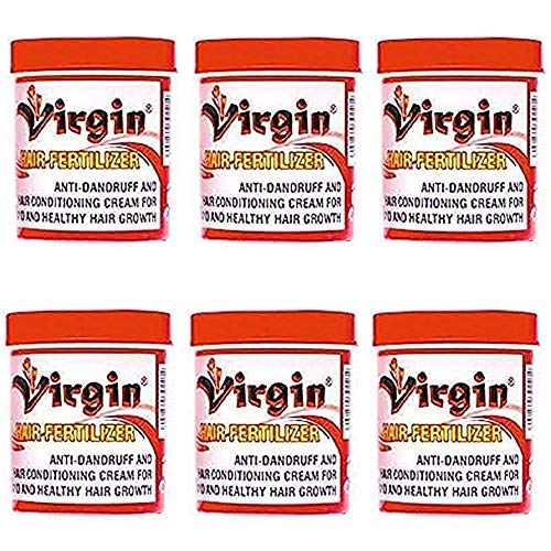 Virgin Hair Fertilizer Jar 200g Anti Dandruff And Conditioning Cream (6PCS)