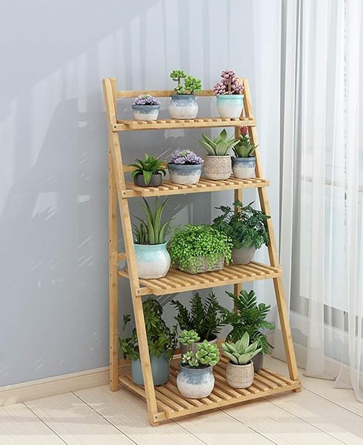 Soporte de Flor Interior y al Aire Libre de Madera del Soporte de ...