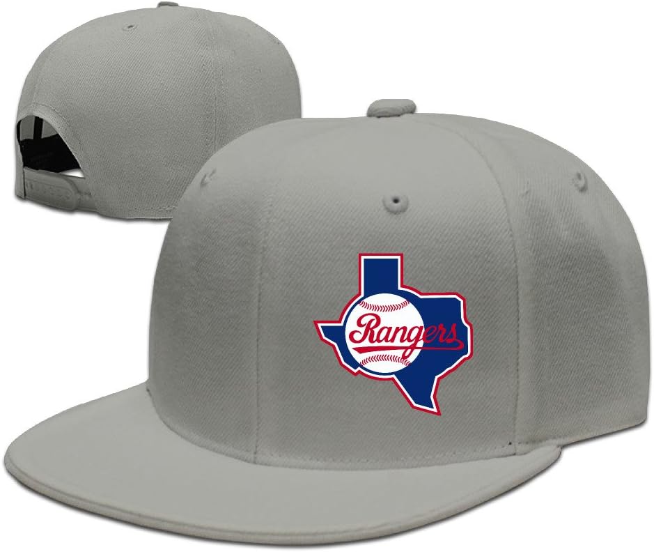 ZOENA Texas Ranger Baseball Cotton Hats Baseball Cap Hat For Outdoor Sports Black