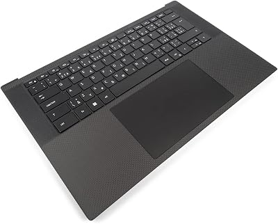 Dell XPS 9500 9510 9520 9530 Palmrest Touchpad CZ SK Backlit Keyboard Renewed
