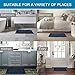 H.VERSAILTEX Plush Microfiber Bath Rugs Chenille Floor Mat Ultra Soft Washable Bathroom Dry Fast Water Absorbent Bedroom Area Rugs Kitchen Rugs Non Skid, 20