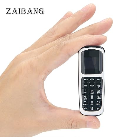 LONG CZ V2 3 in 1 Telefon Kleinste Bluetooth Telefon 3 in 1 entsperrt Micro SIM Telefon + Bluetooth Dialer + Kopfhörer 99,9% 