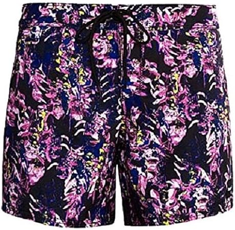 Amazon Hurley ハーレー レディースボードショーツ ショート丈サーフパンツ 花柄 水着 0 1 3 ブラック 00 Hurley スポーツ アウトドア