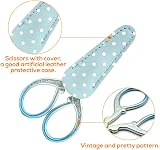 SwirlColor Embroidery Scissors, Stainless Steel for Sewing & Crafts view 4