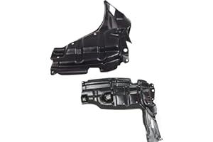 Garage-Pro Engine Splash Shield Set of 2 Compatible with 2007-2012 Toyota Yaris, Fits 2008-2012 Scion xD Sedan