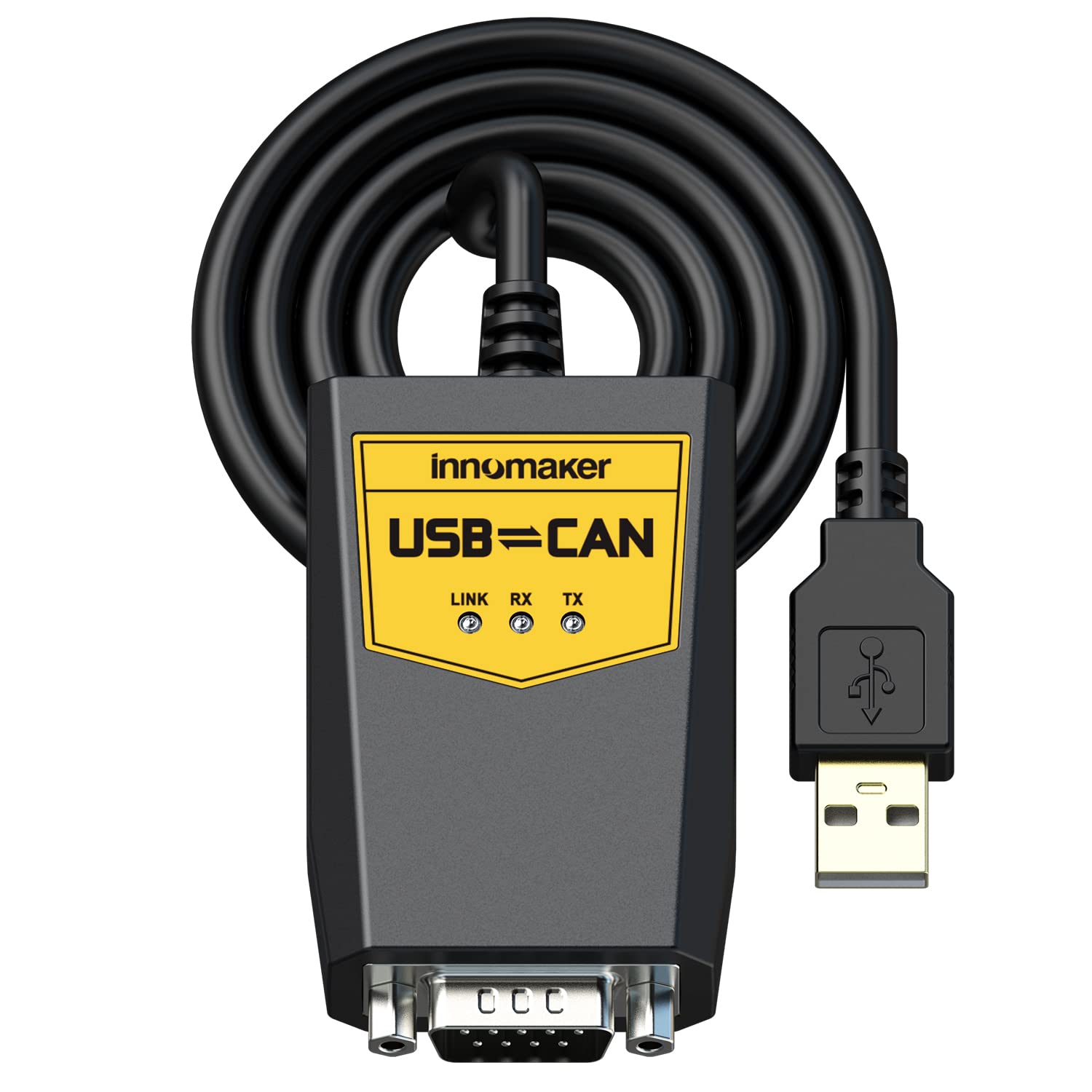 USB to CAN Converter Cable for Raspberry Pi4/Pi3B+/Pi3/Pi Zero(W)/Jetson Nano/Tinker Board and Any Single Board Computer Support Windows Linux and Mac OS