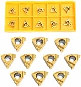 FUANA 10PCS 11ER A60 BP010 Carbide Inserts for Thread Turning Tool Boring Bar view 3