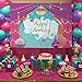 Allenjoy 7x5ft Magic Genie Theme Birthday Backdrop for Cake Smash Photography Arabian Nights Moroccan Sweet 16 Girl Princess Twins 1st First Baby Shower Party Table Decor Background Photo Studio Prop