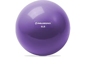 Philosophy Gym Toning Ball - Soft Weighted Mini Medicine Ball