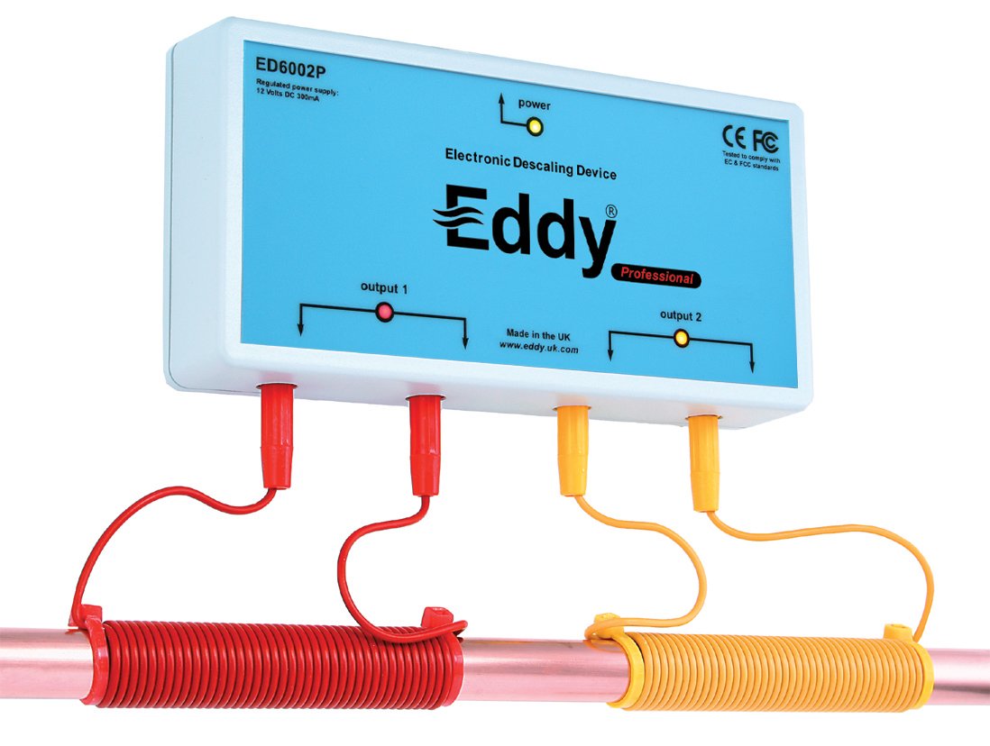 Eddy Electronic Water Descaler - Water Softener Alternative - Money Back Guarantee - UK/EU Version