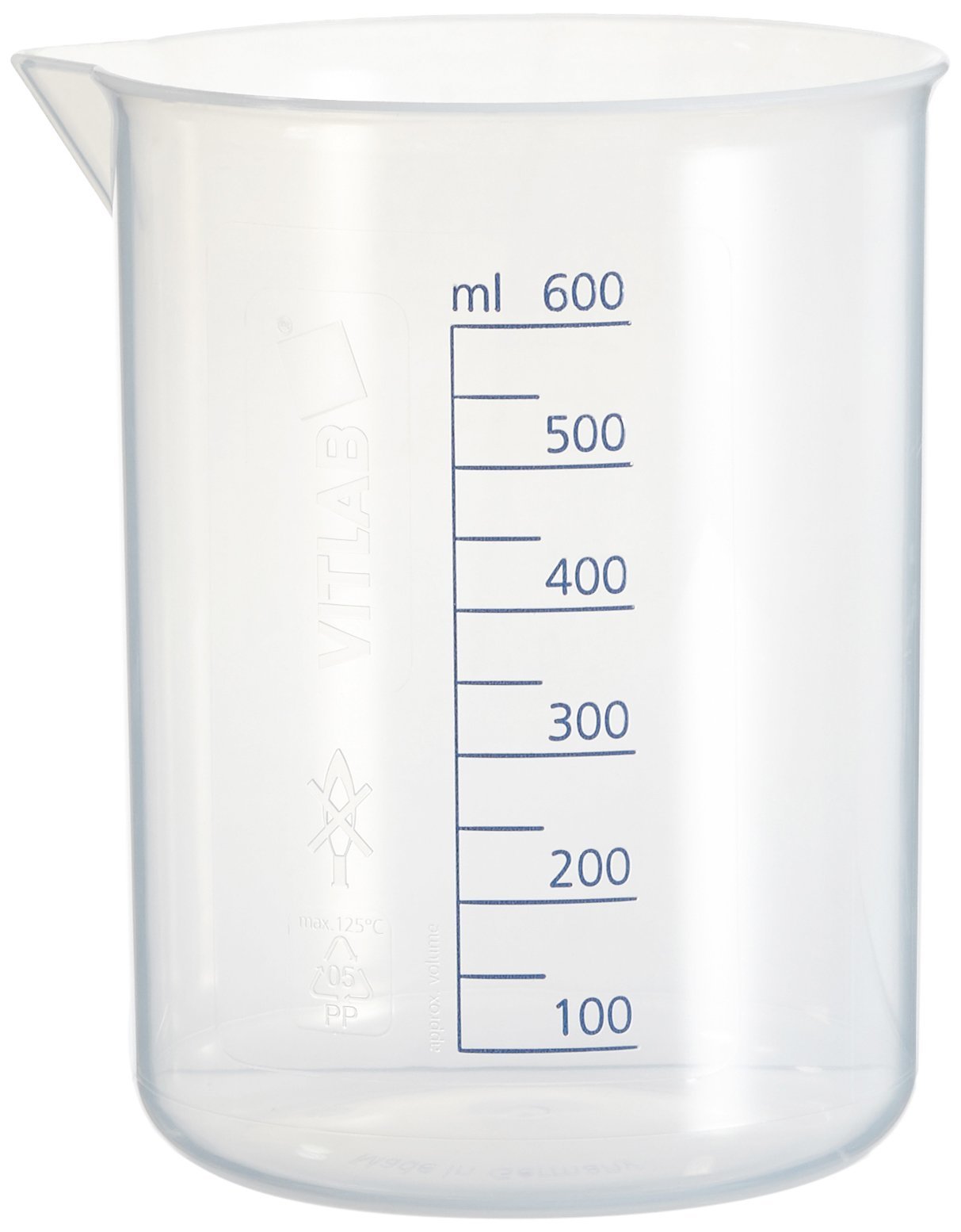 Neolab 1633 Griffinbecher, Graduated, 600 ml