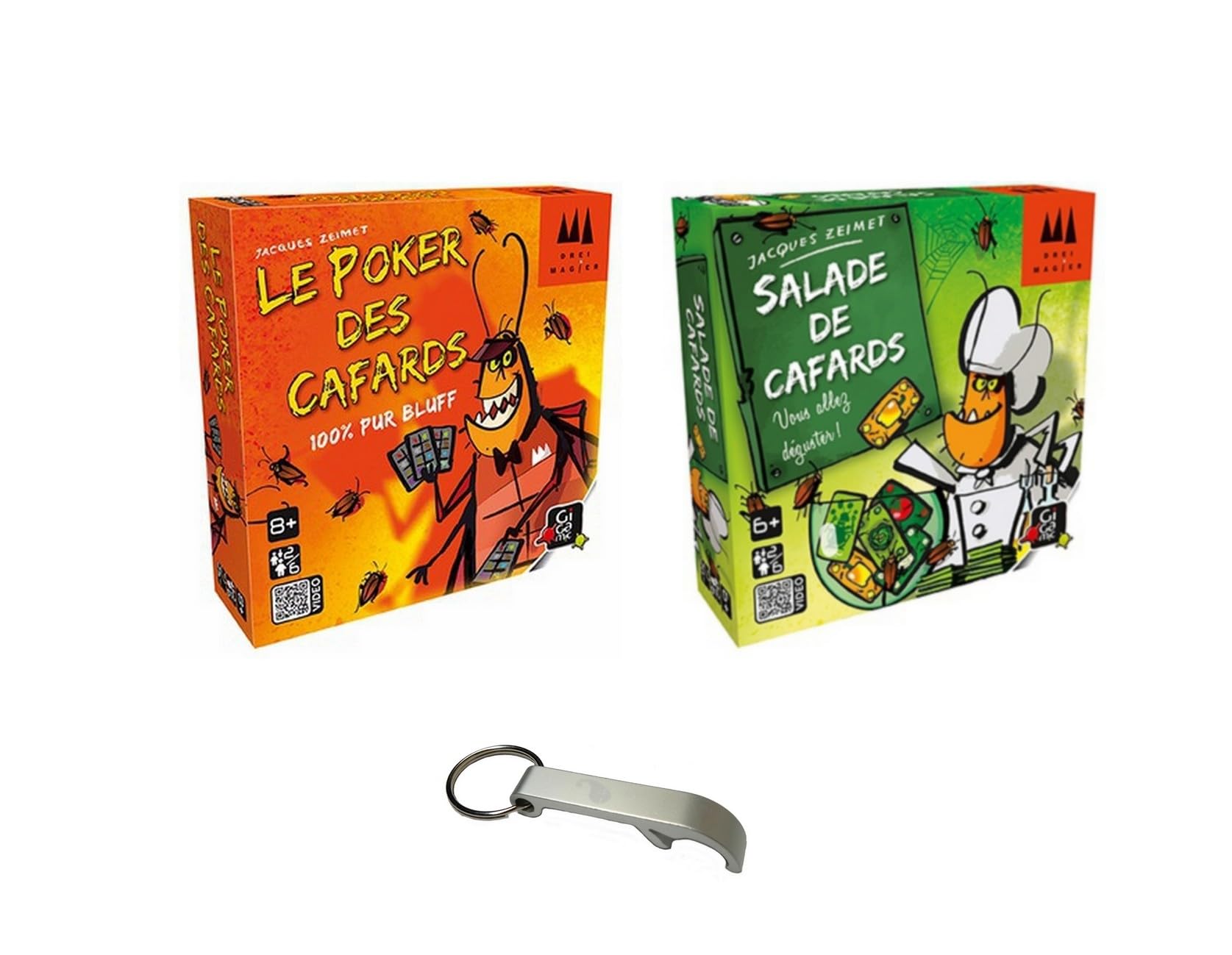 Cockroach Poker Set + Cockroach Salad + 1 Blumie Decap (Poker + Salad)