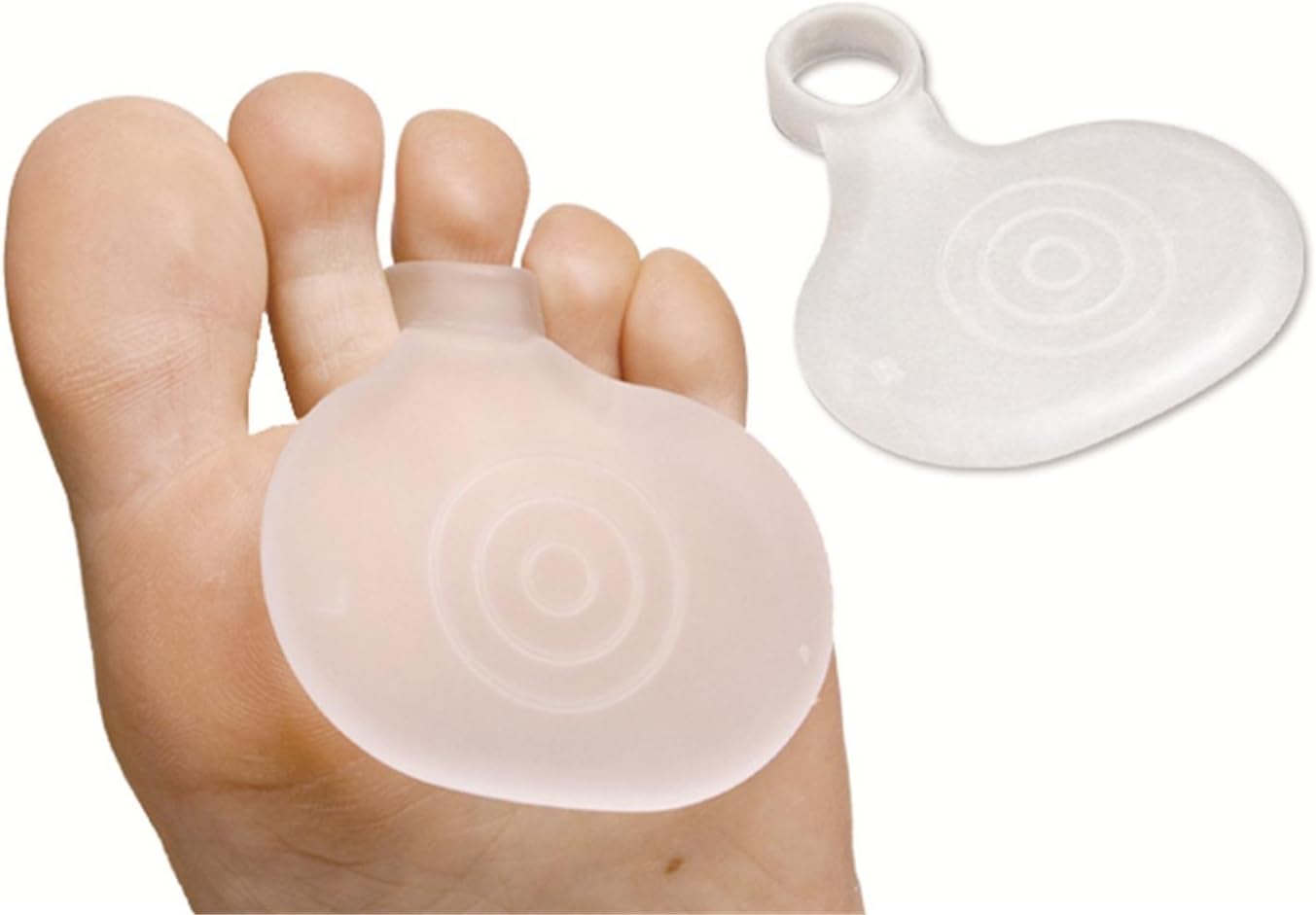 PediFix Visco-gel Metatarsal Pad with Toe Loop, Large Left: Health & Personal Care