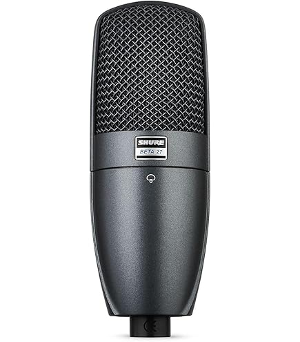 Amazon.com: Shure PGA27 Large-Diaphragm Condenser Microphone