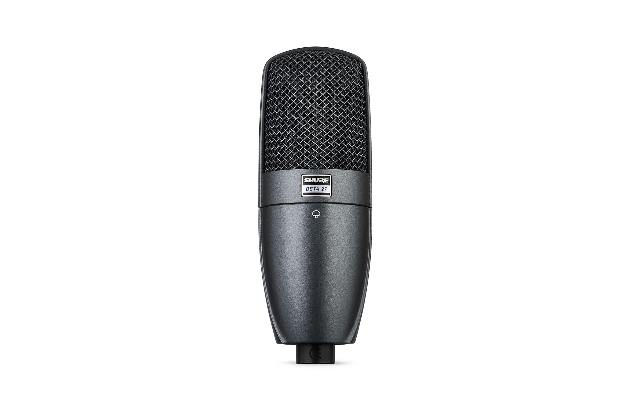 Shure BETA 27 Supercardioid Side-Address Condenser Microphone for Instrument and Vocal Applications