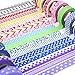 Mudder Colorful Decorative Washi Tapes Washi Masking Tape for Scrapbooks DIY Arts Crafts Office Party Supplies, 20 Pieces