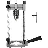 CertBuy Portable Drill Press for Hand Drill, Adjustable Multi-Angle For 1.5-13mm Drill Holder Guide