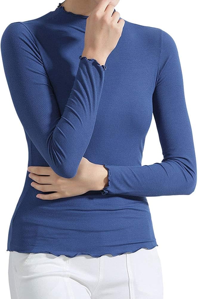 womens basic long sleeve